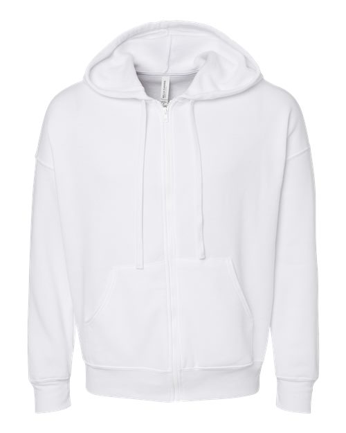 Unisex Sponge Fleece DTM Full-Zip Hoodie Sweatshirt