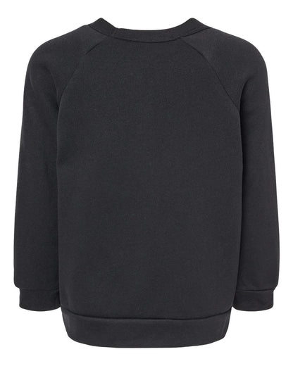 BELLA + CANVAS Toddler Sponge Fleece Raglan Sweatshirt - 3901T