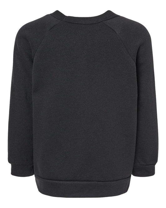 BELLA + CANVAS Toddler Sponge Fleece Raglan Sweatshirt - 3901T