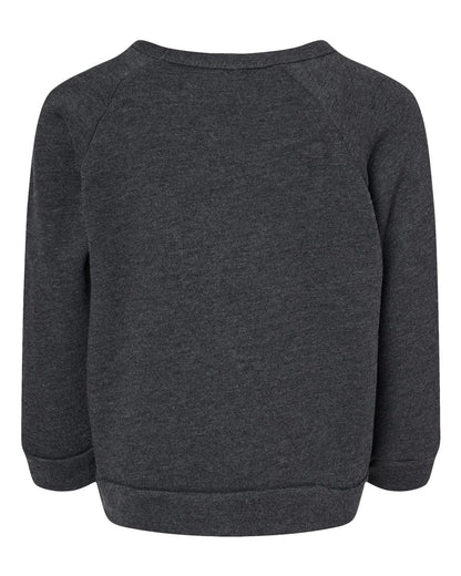 BELLA + CANVAS Toddler Sponge Fleece Raglan Sweatshirt - 3901T