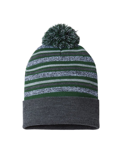 CAP AMERICA USA-Made Striped Beanie - RKL12