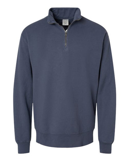 Unisex Garment-Dyed Quarter-Zip Sweatshirt