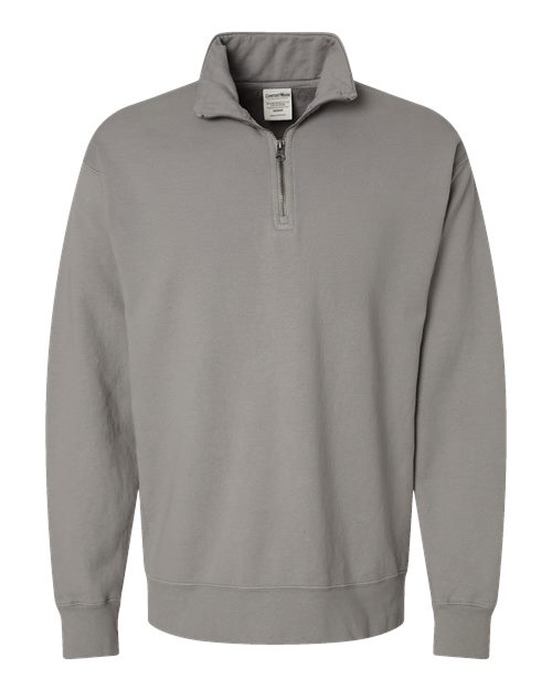 Unisex Garment-Dyed Quarter-Zip Sweatshirt