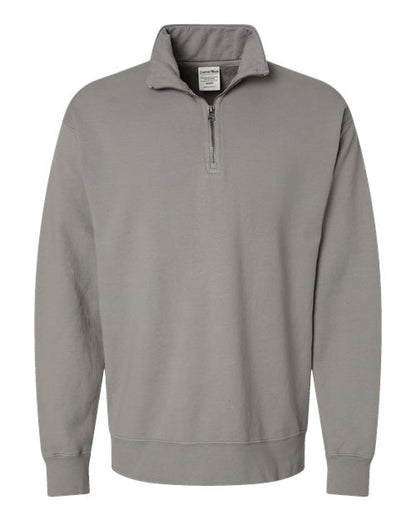 Unisex Garment-Dyed Quarter-Zip Sweatshirt
