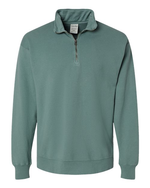 Unisex Garment-Dyed Quarter-Zip Sweatshirt