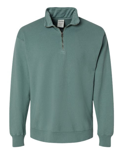 Unisex Garment-Dyed Quarter-Zip Sweatshirt