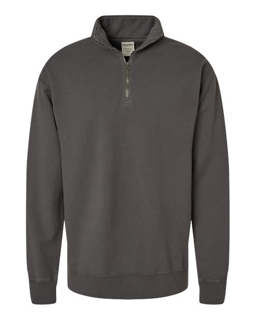 Unisex Garment-Dyed Quarter-Zip Sweatshirt