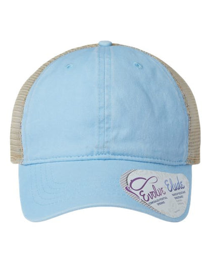 Women's Washed Mesh-Back Cap