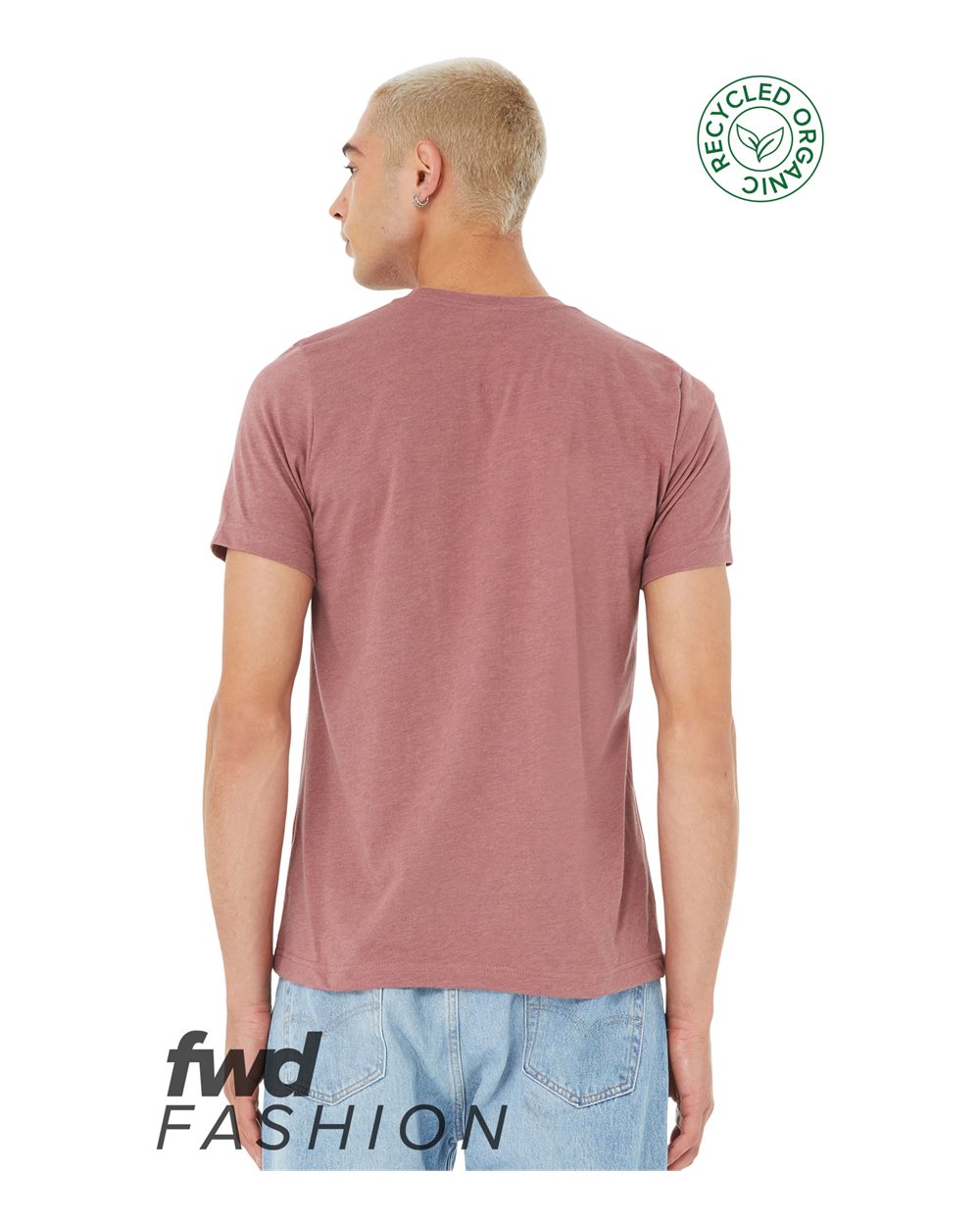 BELLA + CANVAS FWD Fashion Jersey Recycled Organic Tee - 3001RCY