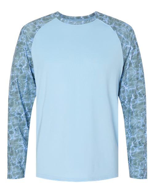 Men's Panama Colorblocked Long Sleeve T-Shirt