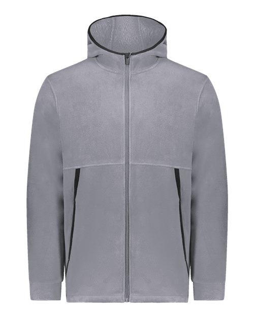 Unisex Eco Revive™ Polar Fleece Hooded Full-Zip Jacket