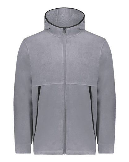 Youth Eco Revive™ Polar Fleece Hooded Full-Zip Jacket