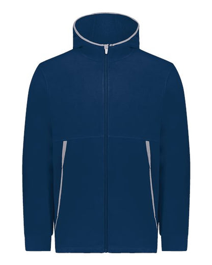 Youth Eco Revive™ Polar Fleece Hooded Full-Zip Jacket