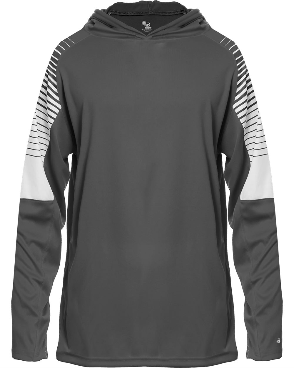 Badger Youth Lineup Hooded Long Sleeve T-Shirt - 2211