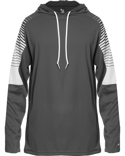 Badger Lineup Hooded Long Sleeve T-Shirt - 4211