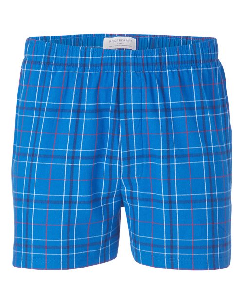 Men's Double Brushed Flannel Boxers