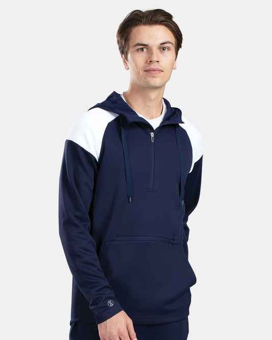 Holloway Limitless Quarter-Zip Hooded Pullover - 222584