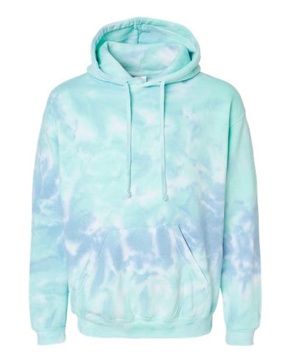 Unisex Tie-Dyed Hooded Sweatshirt