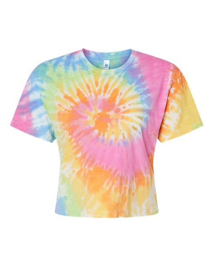Women's Tie-Dyed Crop T-Shirt