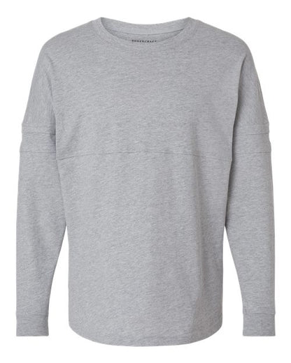 Women's Pom Pom Long Sleeve Jersey T-Shirt