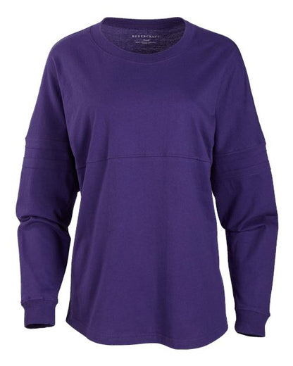 Women's Pom Pom Long Sleeve Jersey T-Shirt