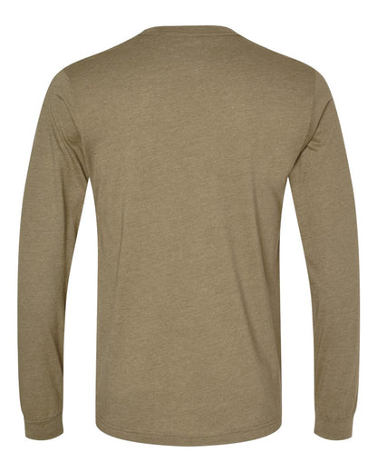 BELLA + CANVAS Heather CVC Long Sleeve Tee - 3501CVC