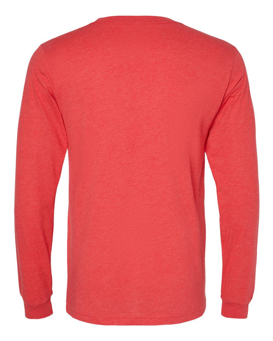BELLA + CANVAS Heather CVC Long Sleeve Tee - 3501CVC