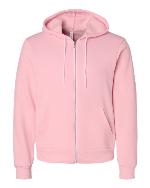 Unisex Sponge Fleece Full-Zip Hoodie Sweatshirt