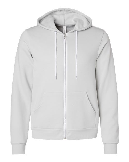 Unisex Sponge Fleece Full-Zip Hoodie Sweatshirt