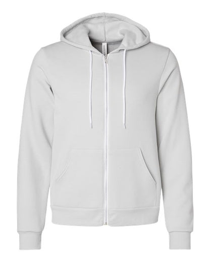 Unisex Sponge Fleece Full-Zip Hoodie Sweatshirt
