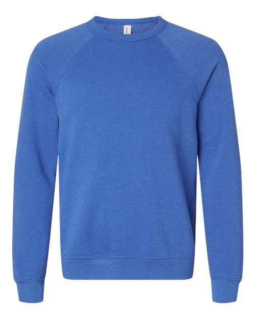 Unisex Sponge Fleece Raglan Crewneck Sweatshirt