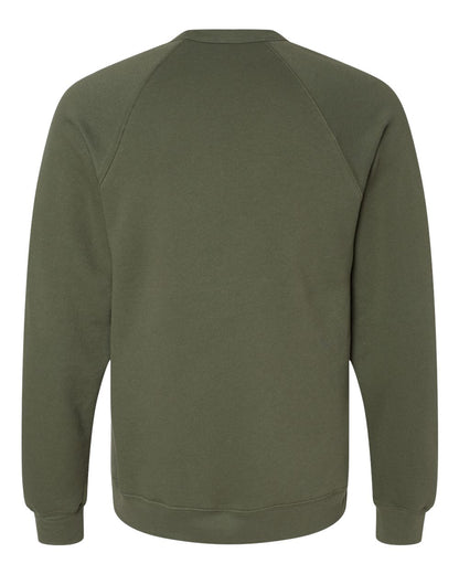 BELLA + CANVAS Sponge Fleece Raglan Crewneck Sweatshirt - 3901