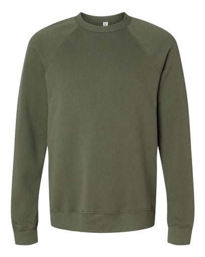 Unisex Sponge Fleece Raglan Crewneck Sweatshirt