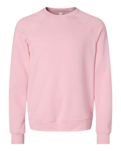 Unisex Sponge Fleece Raglan Crewneck Sweatshirt
