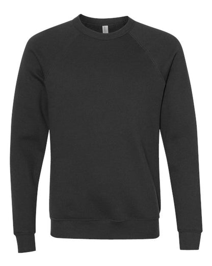 Unisex Sponge Fleece Raglan Crewneck Sweatshirt