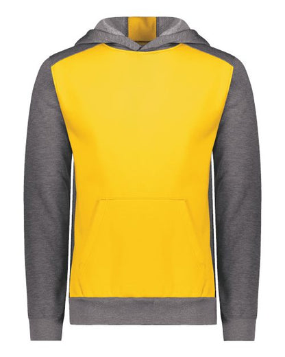 Youth Eco Revive™ Three-Season Triblend Fleece Hooded Sweatshirt
