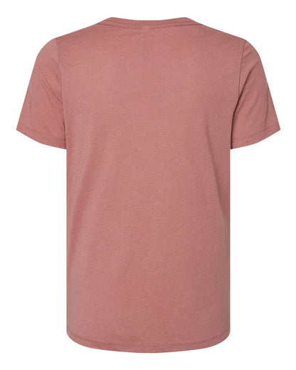 BELLA + CANVAS Women's Relaxed Triblend Short Sleeve V-Neck Tee - 6415