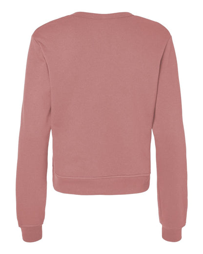 BELLA + CANVAS Women's Sponge Fleece Classic Crewneck Sweatshirt - 7511