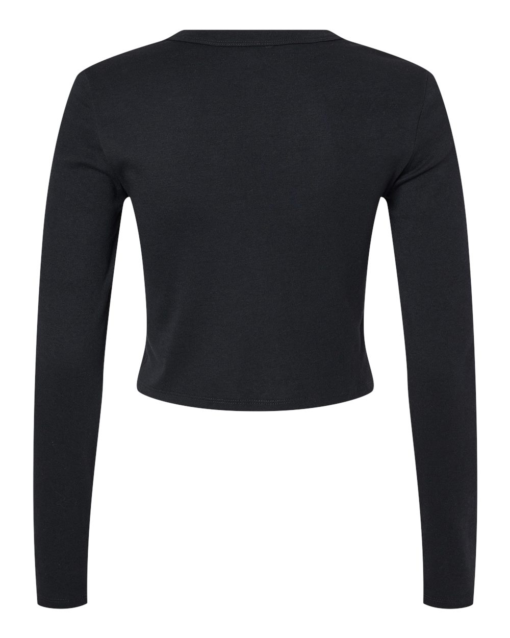 BELLA + CANVAS Women's Micro Rib Long Sleeve Baby Tee - 1501