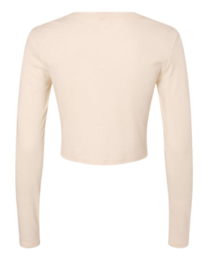 BELLA + CANVAS Women's Micro Rib Long Sleeve Baby Tee - 1501