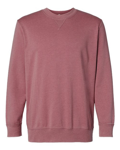 Unisex Vintage Wash Fleece Crewneck Sweatshirt