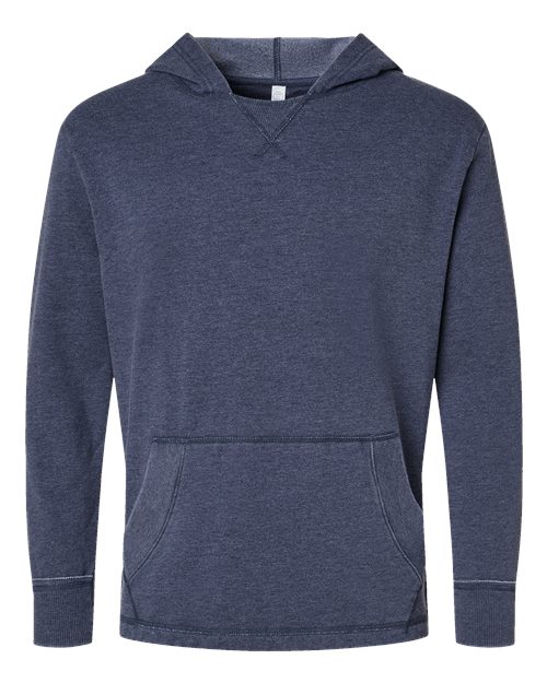 Unisex Vintage Wash Fleece Hoodie Sweatshirt