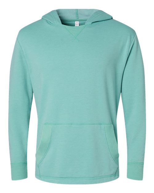 Unisex Vintage Wash Fleece Hoodie Sweatshirt