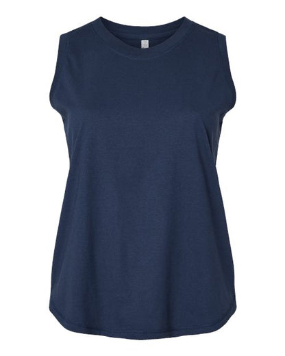 Women's Curvy Relaxed Fine Jersey Tank
