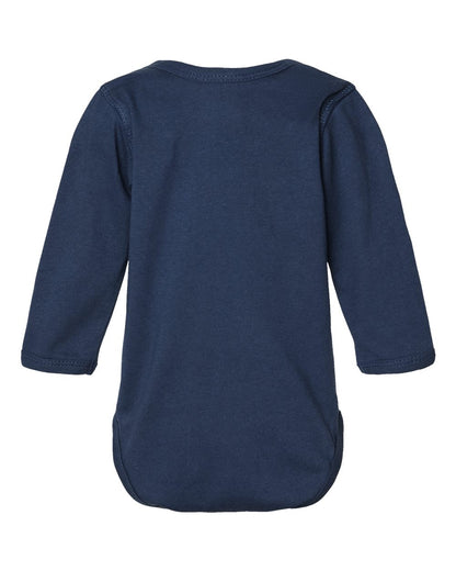 Rabbit Skins Infant Fine Jersey Long Sleeve Bodysuit - 4421
