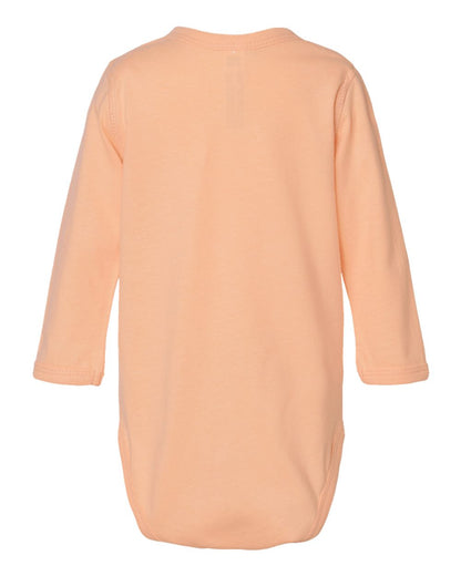 Rabbit Skins Infant Fine Jersey Long Sleeve Bodysuit - 4421