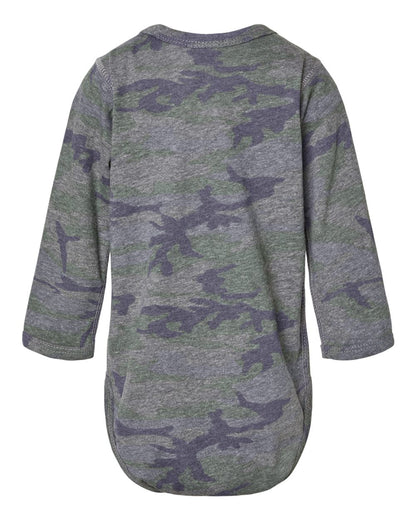 Rabbit Skins Infant Fine Jersey Long Sleeve Bodysuit - 4421