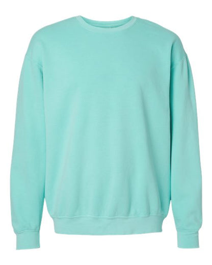 Unisex Garment-Dyed Lightweight Fleece Crewneck Sweatshirt