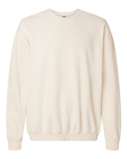 Unisex Garment-Dyed Lightweight Fleece Crewneck Sweatshirt