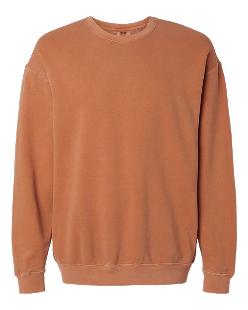 Unisex Garment-Dyed Lightweight Fleece Crewneck Sweatshirt